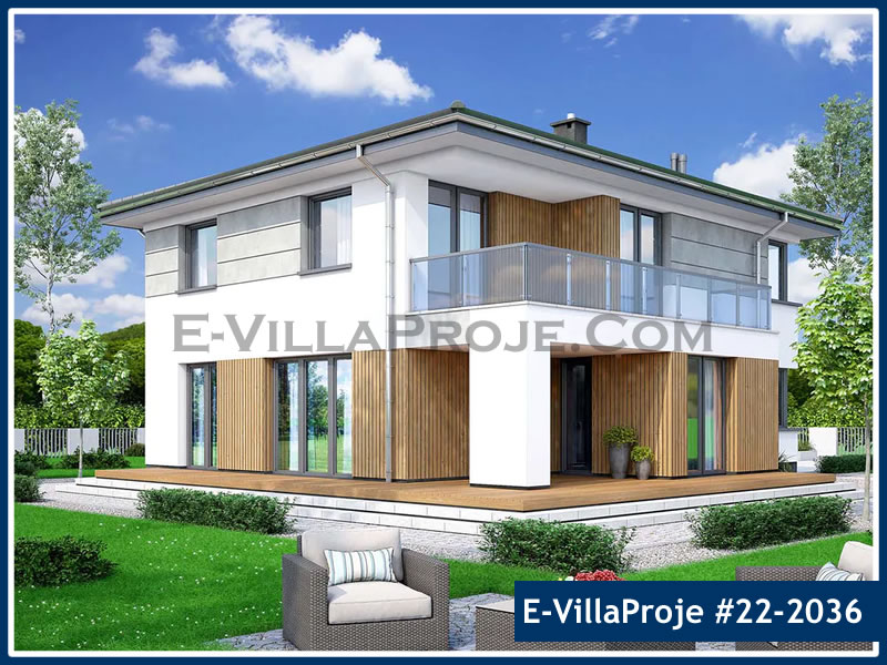 Ev Villa Proje #22 – 2036 Ev Villa Projesi Model Detayları