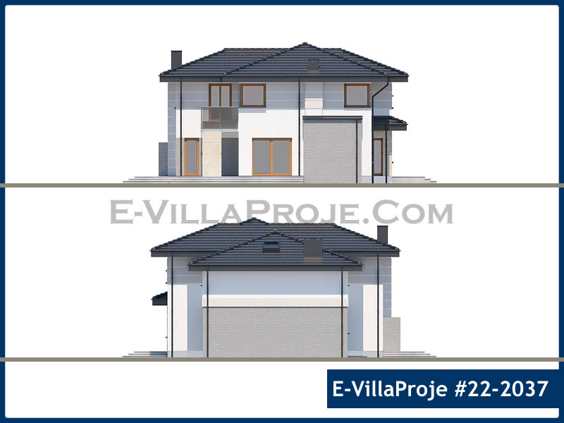 Ev Villa Proje #22 – 2037 Ev Villa Projesi Model Detayları