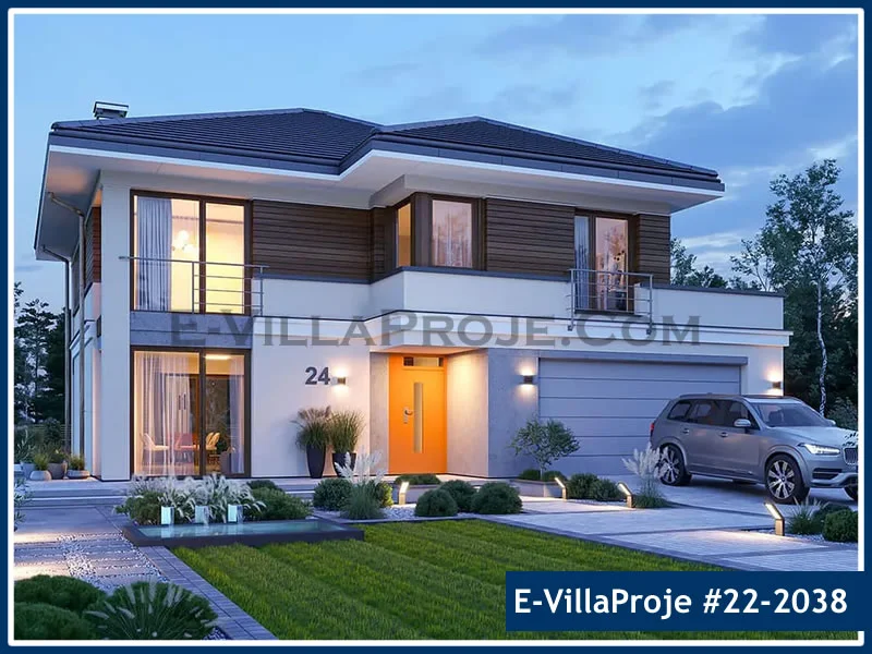 Ev Villa Proje #22 – 2038 Villa Proje Detayları