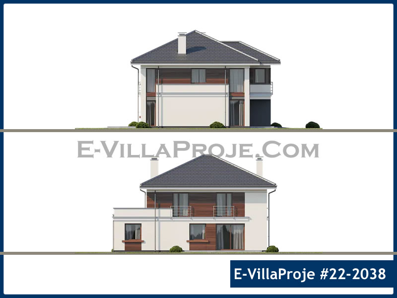 Ev Villa Proje #22 – 2038 Ev Villa Projesi Model Detayları