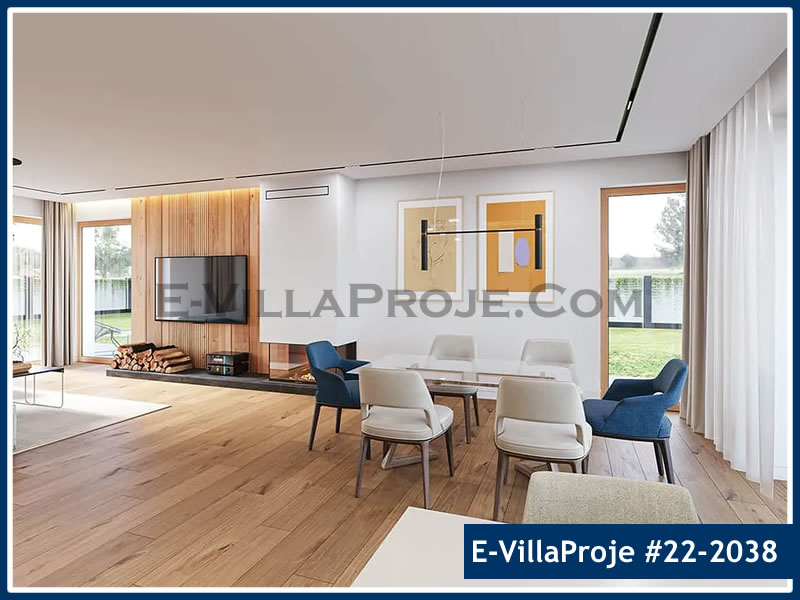 Ev Villa Proje #22 – 2038 Ev Villa Projesi Model Detayları