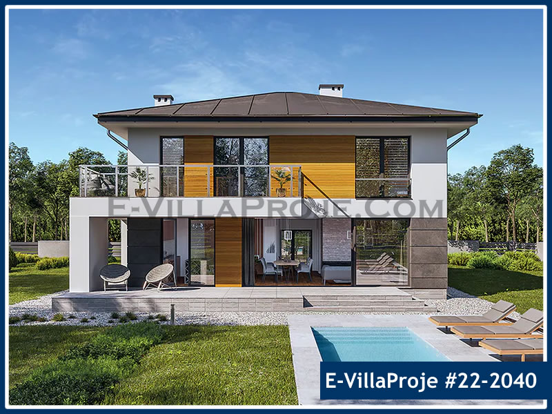 Ev Villa Proje #22 – 2040 Ev Villa Projesi Model Detayları