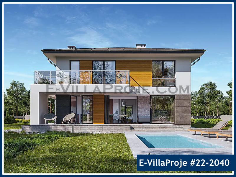 Ev Villa Proje #22 – 2040 Ev Villa Projesi Model Detayları