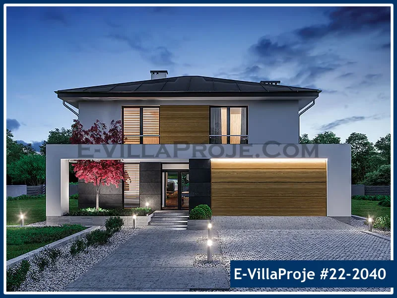 Ev Villa Proje #22 – 2040 Ev Villa Projesi Model Detayları