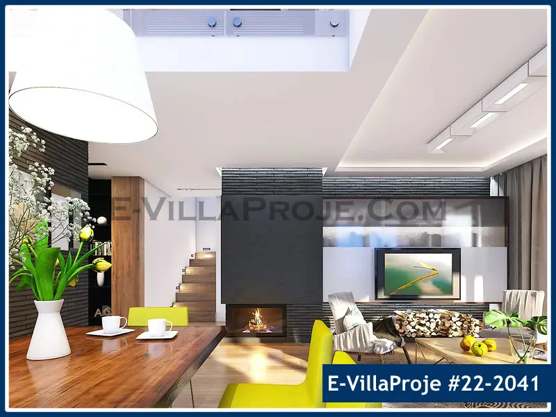 Ev Villa Proje #22 – 2041 Ev Villa Projesi Model Detayları