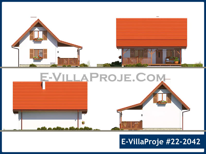 Ev Villa Proje #22 – 2042 Ev Villa Projesi Model Detayları