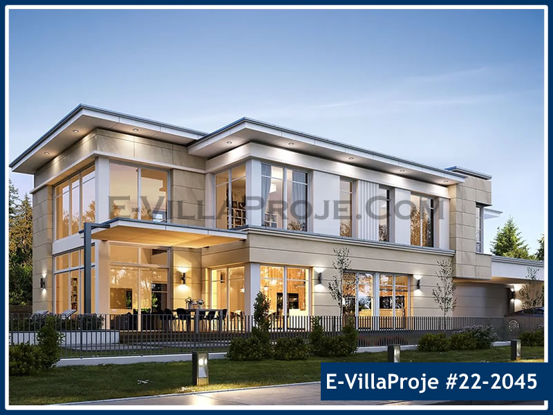 Ev Villa Proje #22 – 2045 Ev Villa Projesi Model Detayları