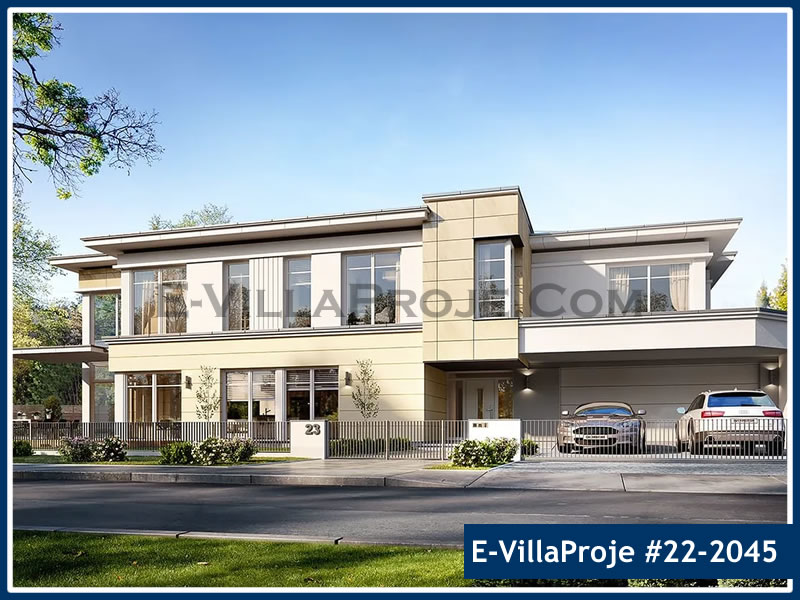 Ev Villa Proje #22 – 2045 Ev Villa Projesi Model Detayları