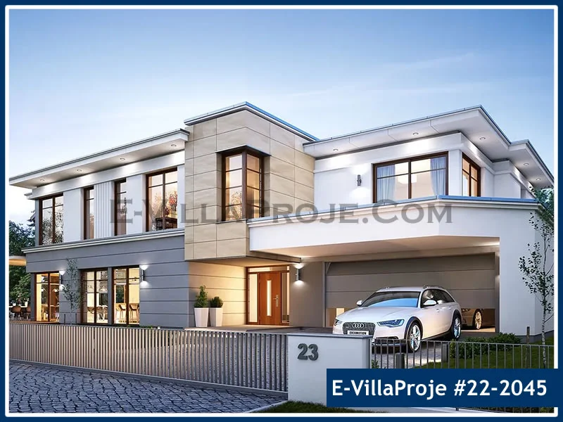 Ev Villa Proje #22 – 2045 Ev Villa Projesi Model Detayları