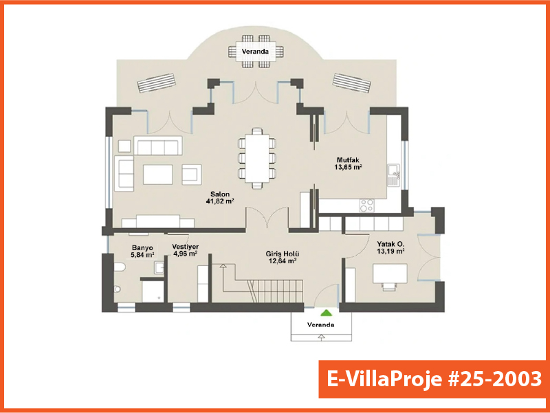 Ev Villa Proje #25 – 2003 Ev Villa Projesi Model Detayları