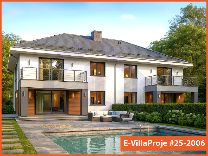 Ev Villa Proje #25 – 2006 Ev Villa Projesi Model Detayları