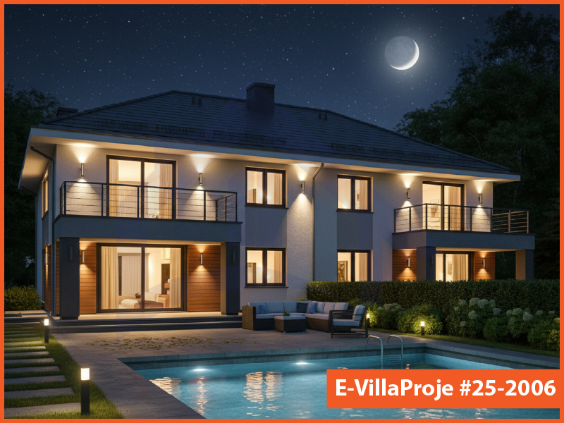 Ev Villa Proje #25 – 2006 Ev Villa Projesi Model Detayları