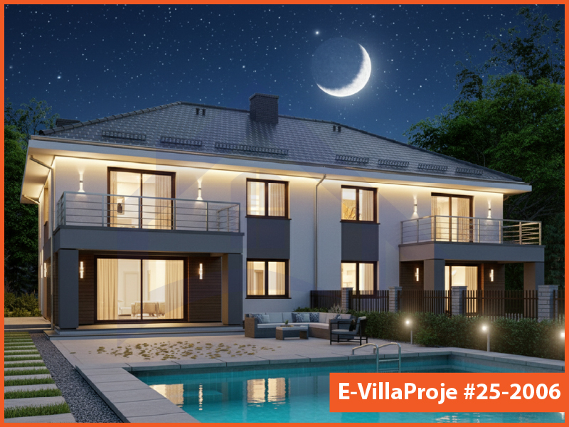 Ev Villa Proje #25 – 2006 Ev Villa Projesi Model Detayları