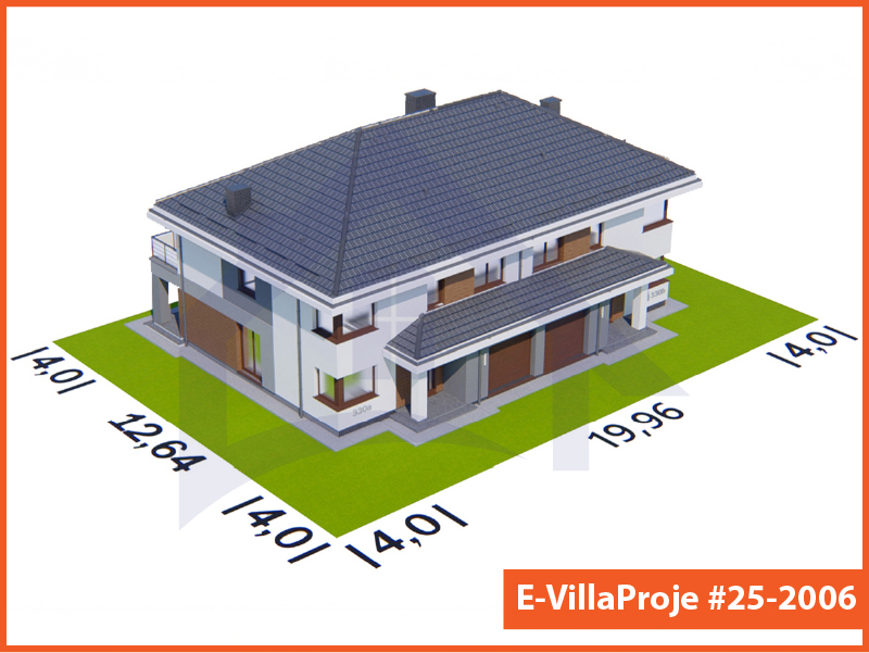 Ev Villa Proje #25 – 2006 Ev Villa Projesi Model Detayları