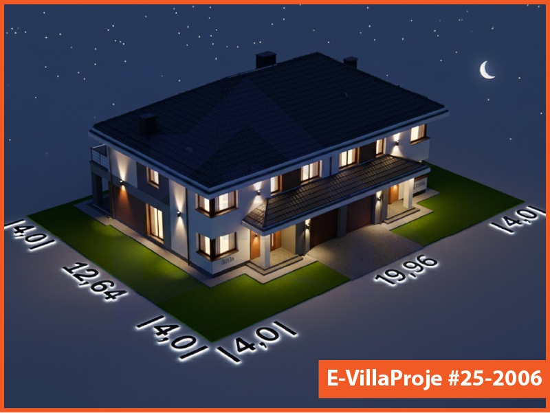 Ev Villa Proje #25 – 2006 Ev Villa Projesi Model Detayları