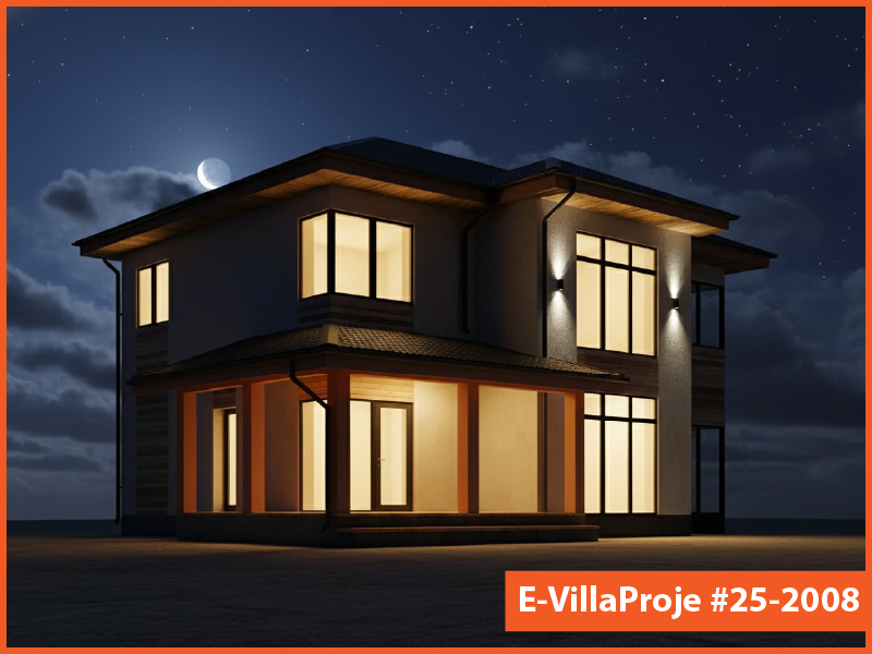 Ev Villa Proje #25 – 2008 Ev Villa Projesi Model Detayları