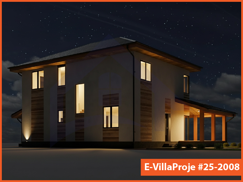 Ev Villa Proje #25 – 2008 Ev Villa Projesi Model Detayları