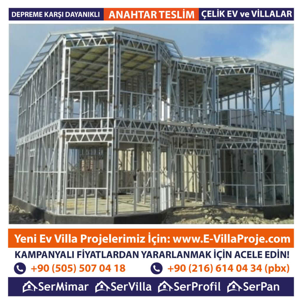 Çelik Villa Evler İçin Nasıl İzin Alınır?