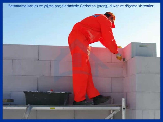 Gazbeton, Ytong ile Betonarme Villa Projeleri Ev Villa Projeleri