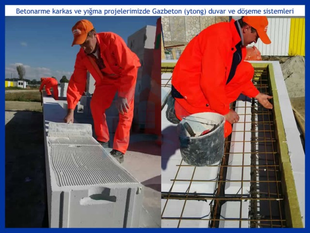 Gazbeton, Ytong ile Betonarme Villa Projeleri Ev Villa Projeleri