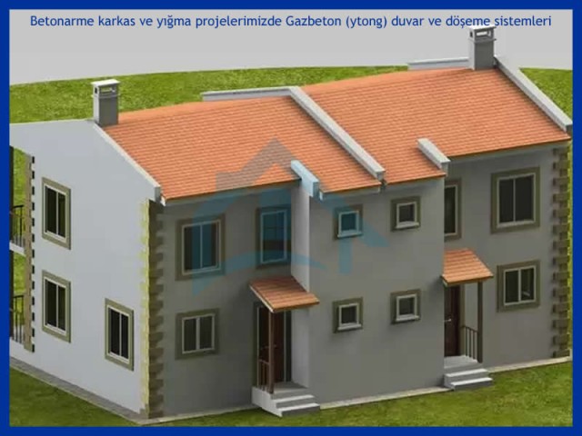 Gazbeton, Ytong ile Betonarme Villa Projeleri Ev Villa Projeleri