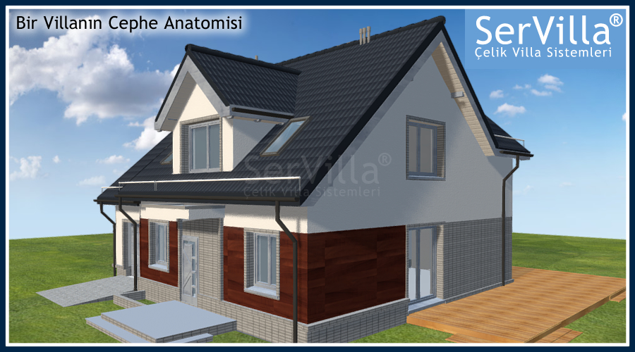 Müstakil Ev Villaların Dış Cephe Anatomisi… Ev Villa Projeleri