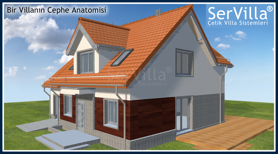 Müstakil Ev Villaların Dış Cephe Anatomisi… Ev Villa Projeleri