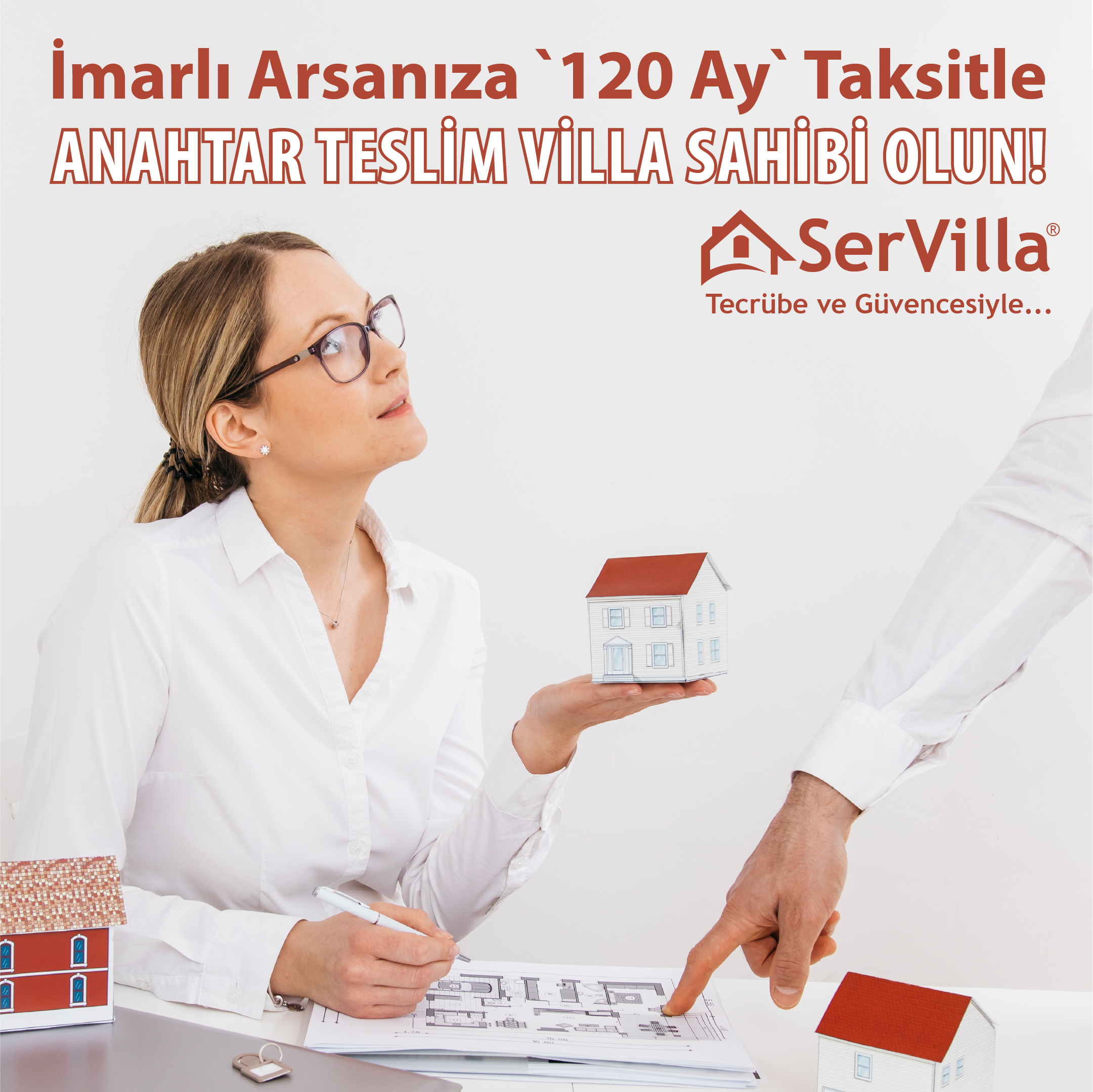 120 Ay Taksitle Anahtar Teslim Villa